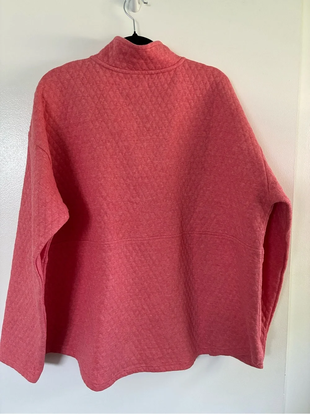 Eddie Bauer Women’s Coral Quilted Half-Zip Sweater